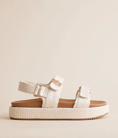 Abiggail Raffia Flatform Sandal
