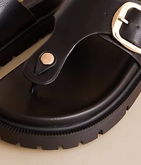 Ravienn Big Buckle Sandal