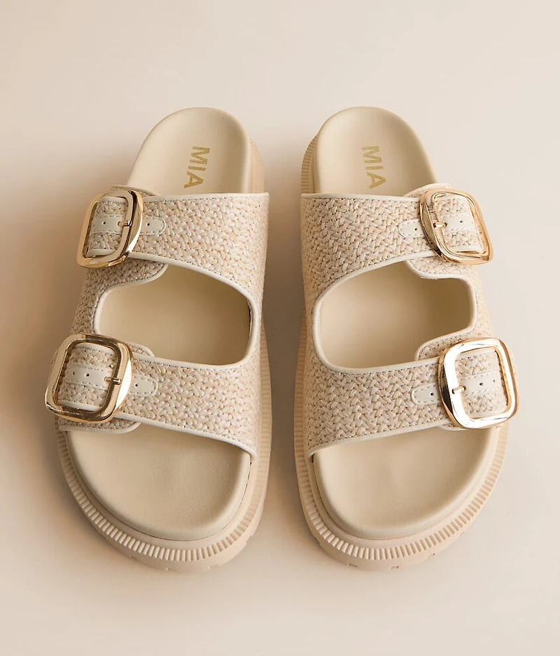 Oaklynne Raffia Sandal