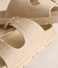 Oaklynne Raffia Sandal