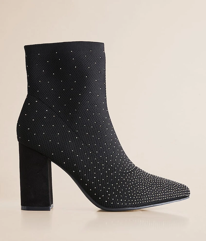 Rhinestone Ankle Boot