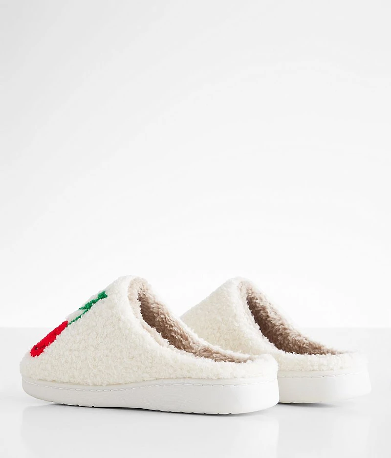Cozi Smiley Flower & Cherries Slipper