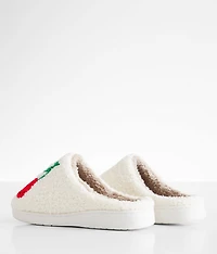 Cozi Smiley Flower & Cherries Slipper
