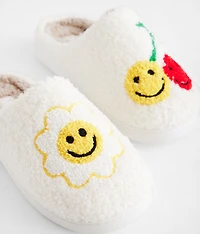 Cozi Smiley Flower & Cherries Slipper