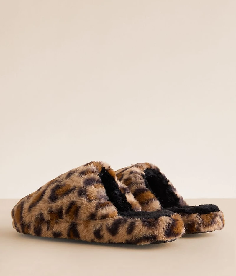 Sled Leopard Slipper