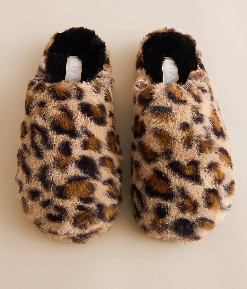 Sled Leopard Slipper