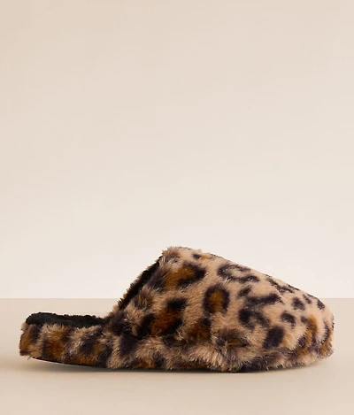 Sled Leopard Slipper