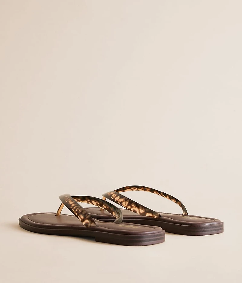 Alexiss Leopard Print Flip Flop