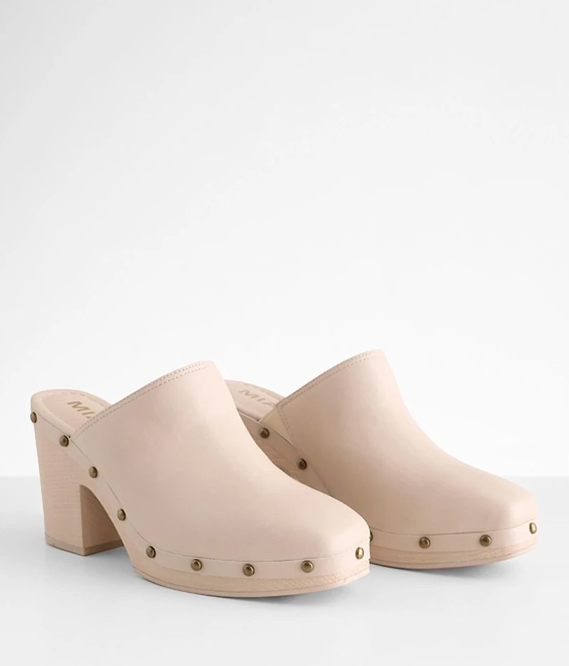 Lindy Heeled Clog Shoe