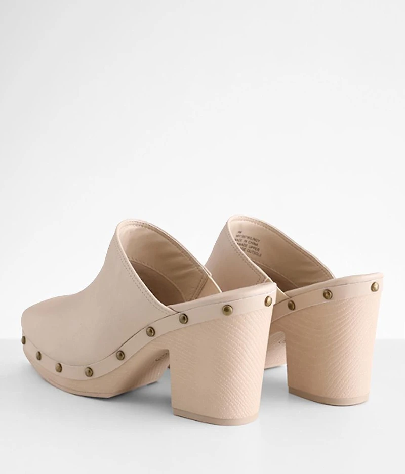 Lindy Heeled Clog Shoe