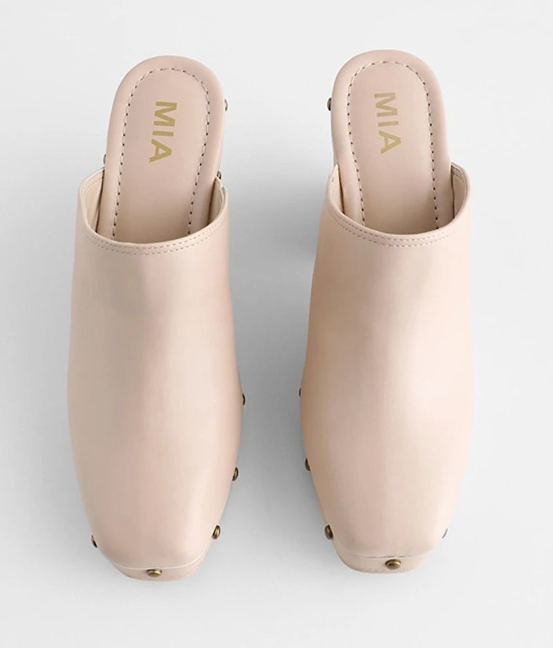 Lindy Heeled Clog Shoe