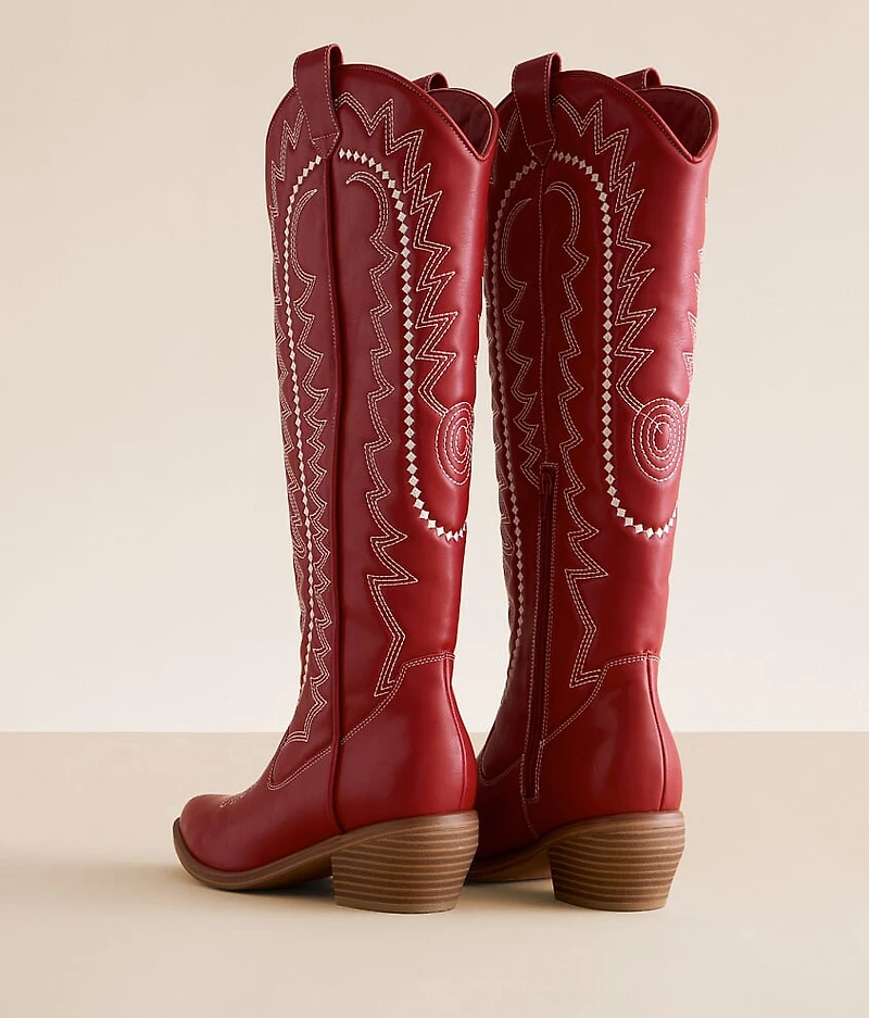 Laraah Embroidered Western Boot