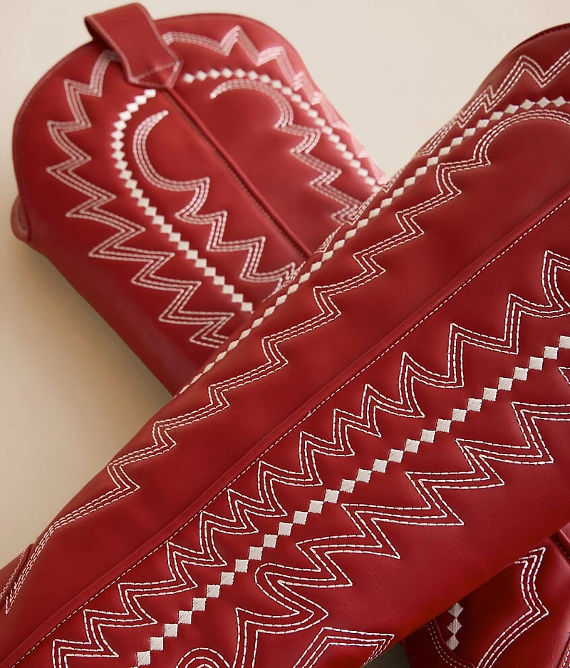 Laraah Embroidered Western Boot