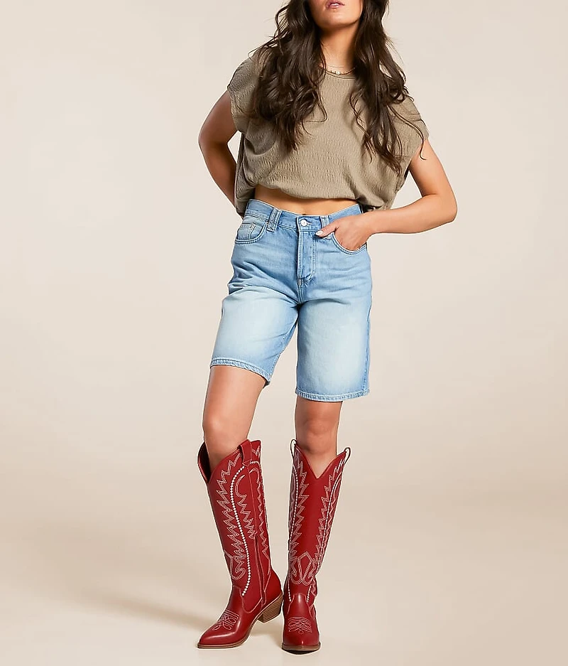 Laraah Embroidered Western Boot