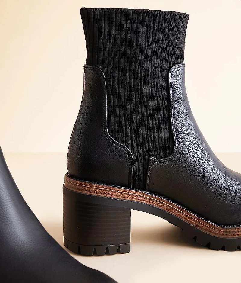 Gretta Lug Ankle Boot