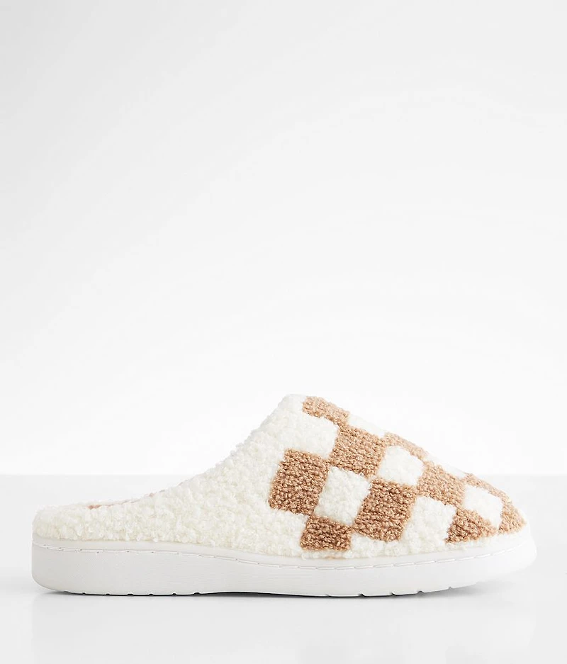 Cozi Checker Slipper