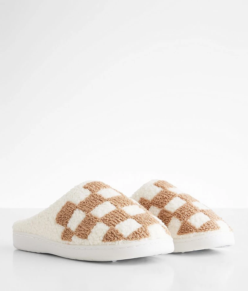 Cozi Checker Slipper