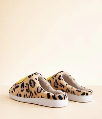 Cozi Smiley Leopard Slipper