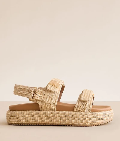 Issla Raffia Sandal
