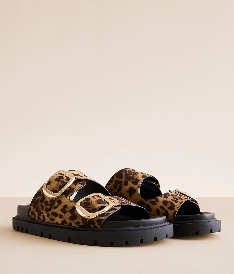 Genn Leopard Print Sandal
