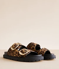 Genn Leopard Print Sandal