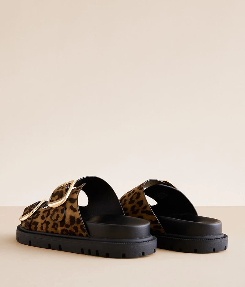 Genn Leopard Print Sandal