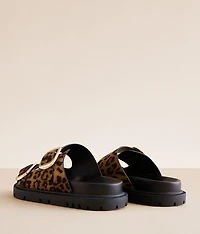 Genn Leopard Print Sandal