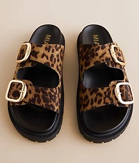 Genn Leopard Print Sandal