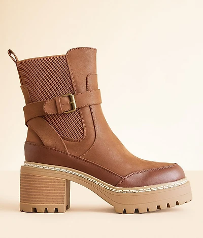 Tedy Buckle Ankle Boot