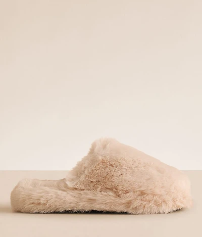 Faux Fur Slipper