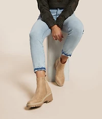 Finnola Wedged Lug Ankle Boot