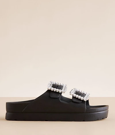 Kiana Eva Glitz Double Strap Sandal