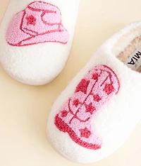 Girls - Little Cozi Western Slipper