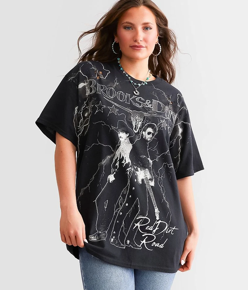 Brooks & Dunn Red Dirt Road Band T-Shirt