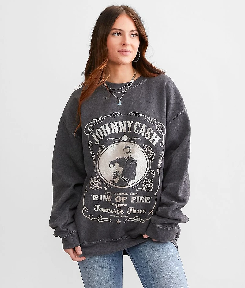 Johnny Cash Tennessee Three Band Pullover