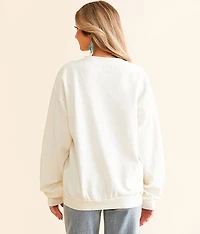 Johnny Cash Cowboy Oversized Band Pullover