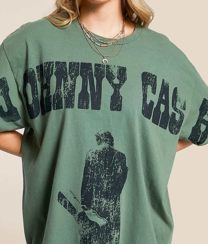 Johnny Cash Oversized Band T-Shirt