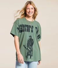 Johnny Cash Oversized Band T-Shirt