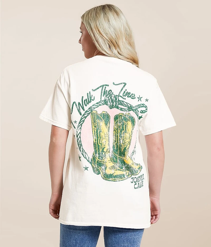 Johnny Cash Oversized Band T-Shirt