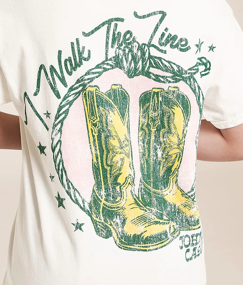 Johnny Cash Oversized Band T-Shirt