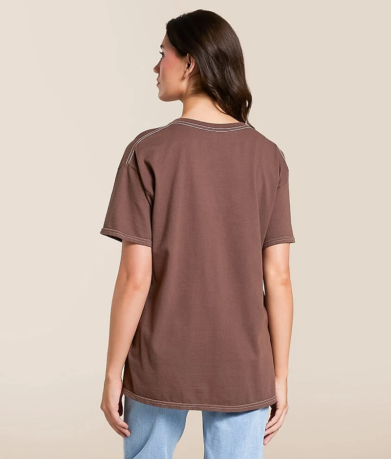 Johnny Cash Oversized Band T-Shirt