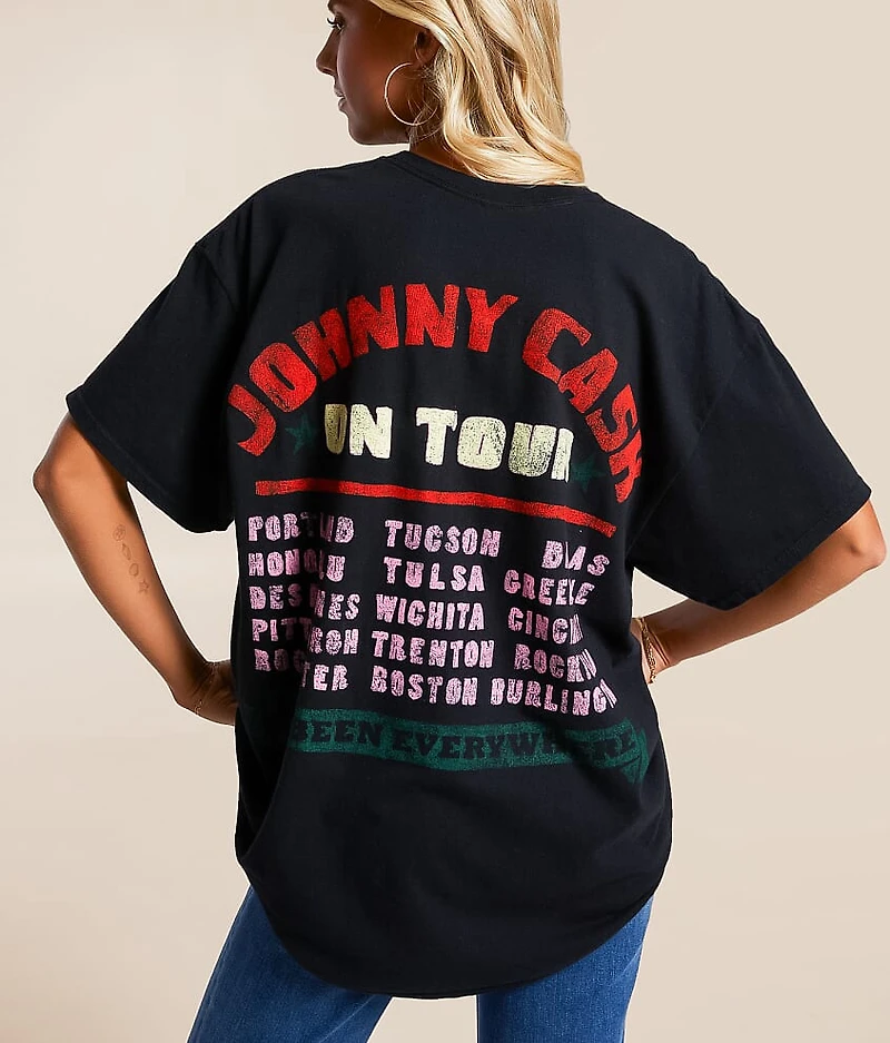 Jonny Cash On Tour Band T-Shirt