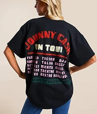Jonny Cash On Tour Band T-Shirt