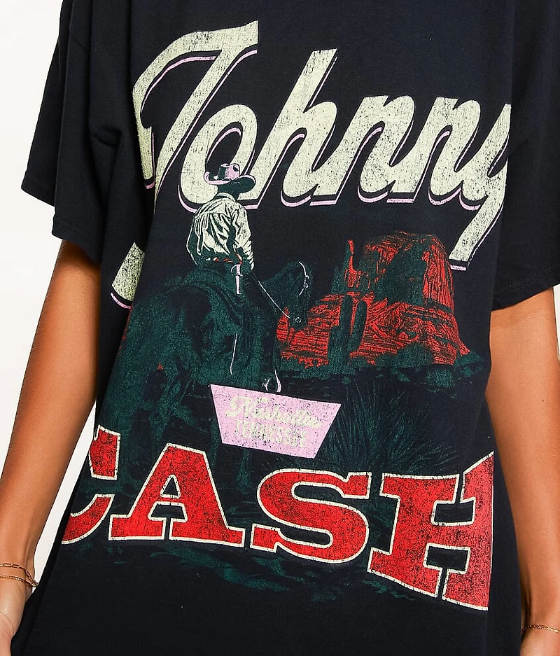 Jonny Cash On Tour Band T-Shirt