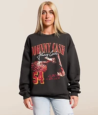 Johnny Cash Band Oversized Pullover