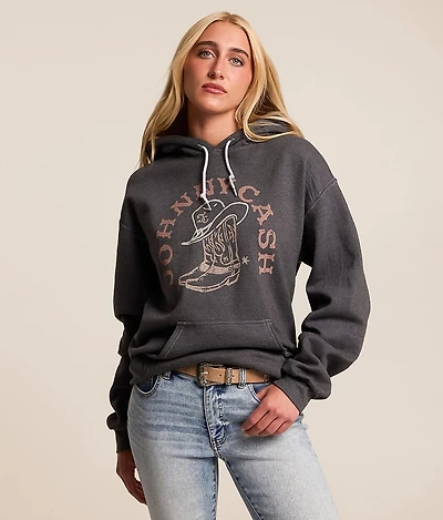 Johnny Cash Band Hooded Sweatshirt