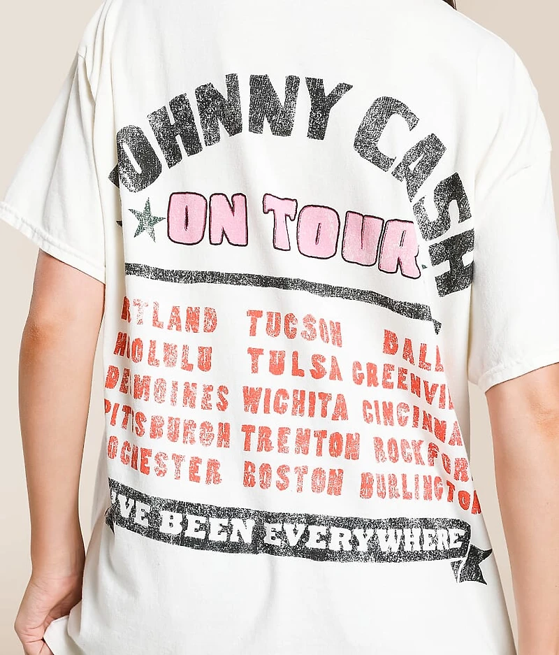 Johnny Cash Oversized Band T-Shirt