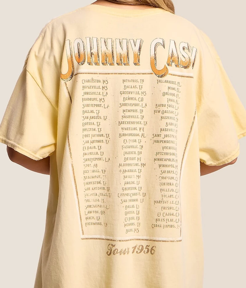 Johnny Cash Cowboy Oversized Band T-Shirt