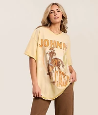 Johnny Cash Cowboy Oversized Band T-Shirt