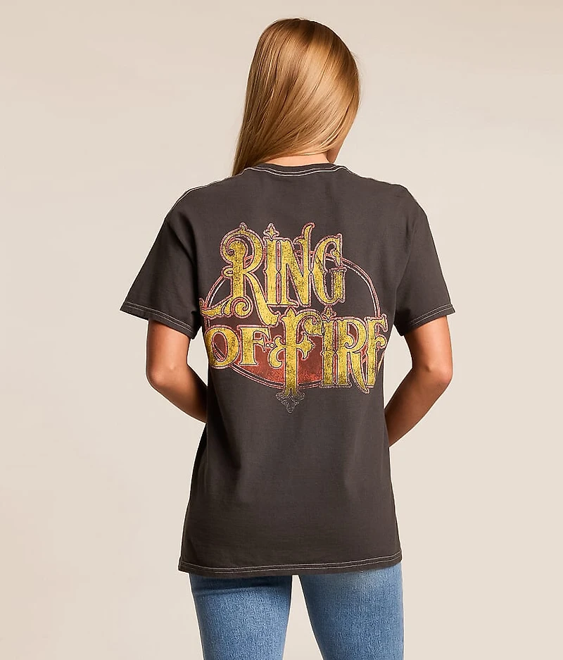 Johnny Cash Oversized Band T-Shirt